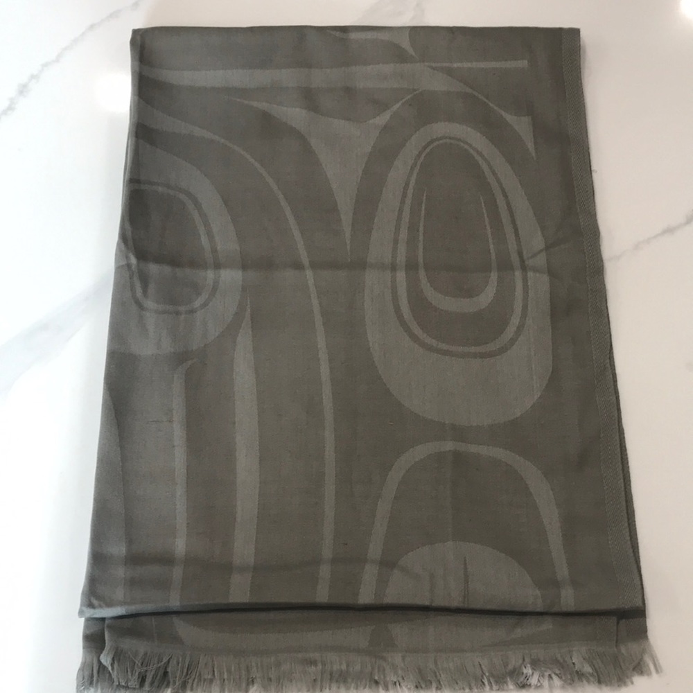 Raven design scarf/shawls